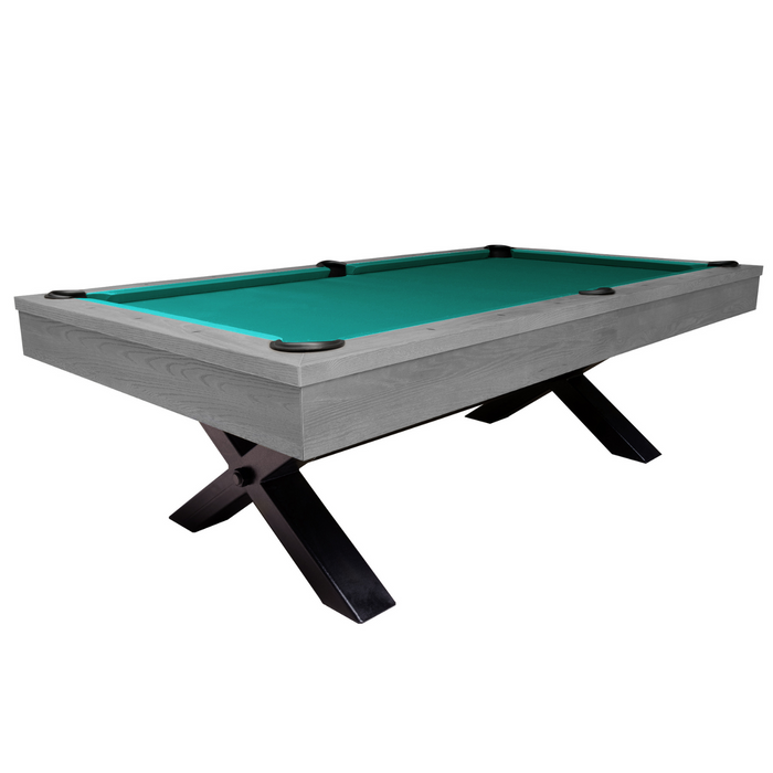 Dynamic Xray American Slate Bed Pool Table Grey Oak - 8ft