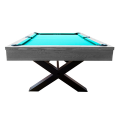 Dynamic Xray American Slate Bed Pool Table Grey Oak - 8ft