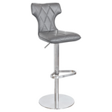 Febland Ava Bar Stool Adjustable Faux Leather FW1095