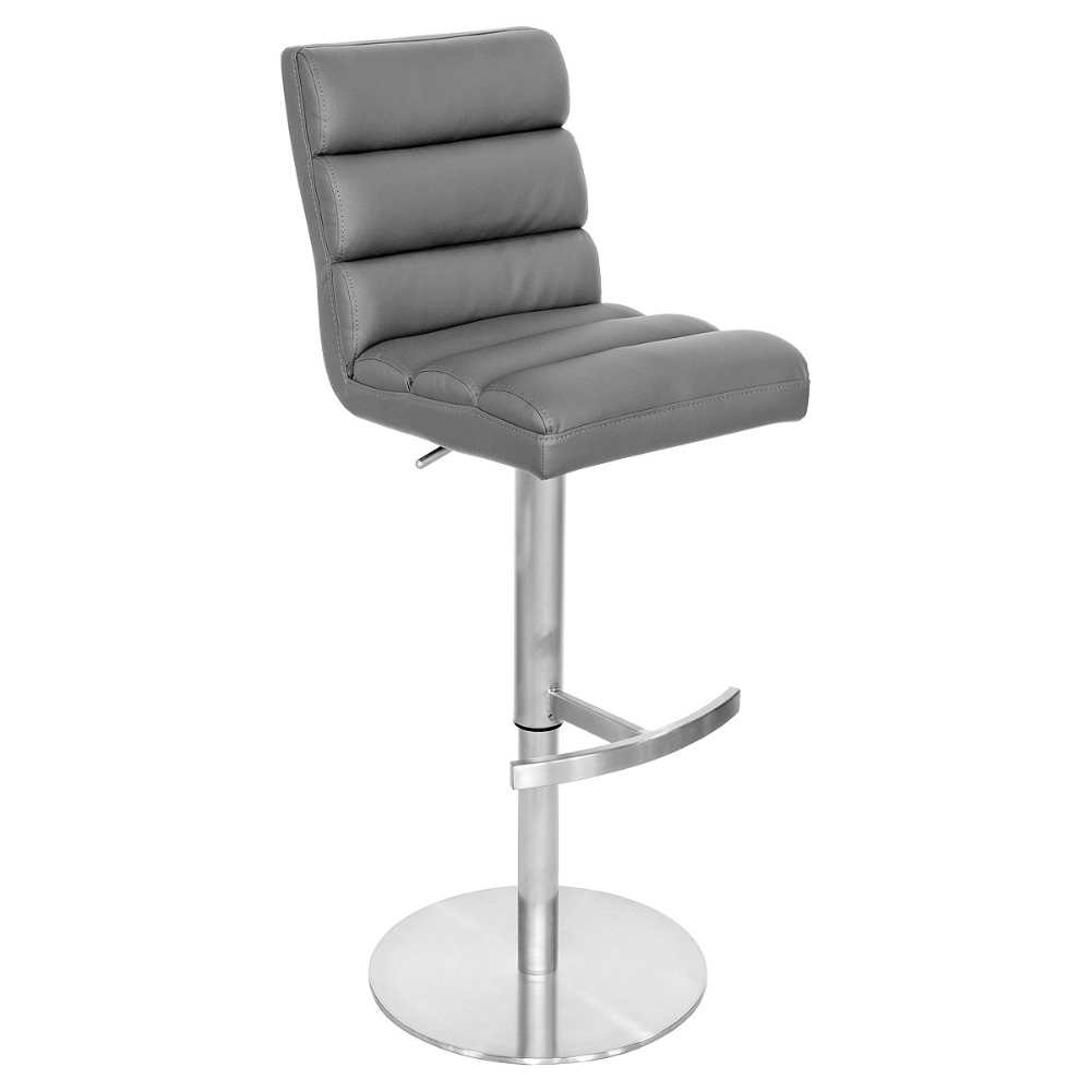 Febland Bianca Bar Chair Adjustable Faux Leather FW1030