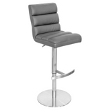 Febland Bianca Bar Chair Adjustable Faux Leather FW1030