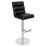 Febland Bianca Bar Chair Adjustable Faux Leather FW1030