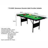 Gamesson Crucible Snooker Folding Table 6 ft