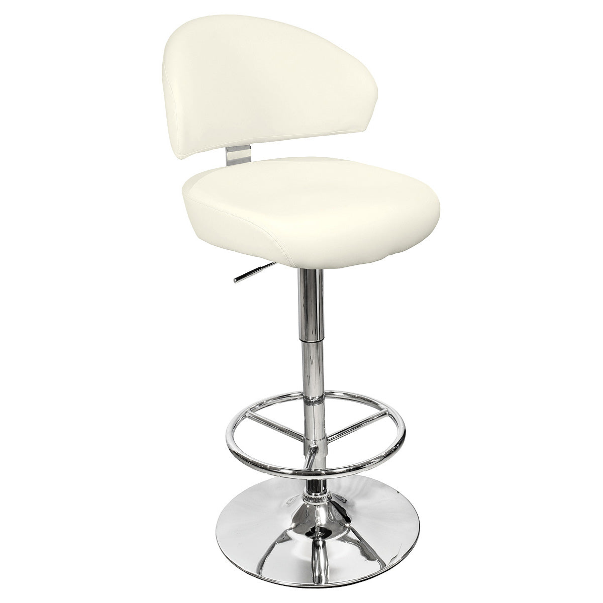 Febland Casino Bar Stool Adjustable Faux Leather FU287