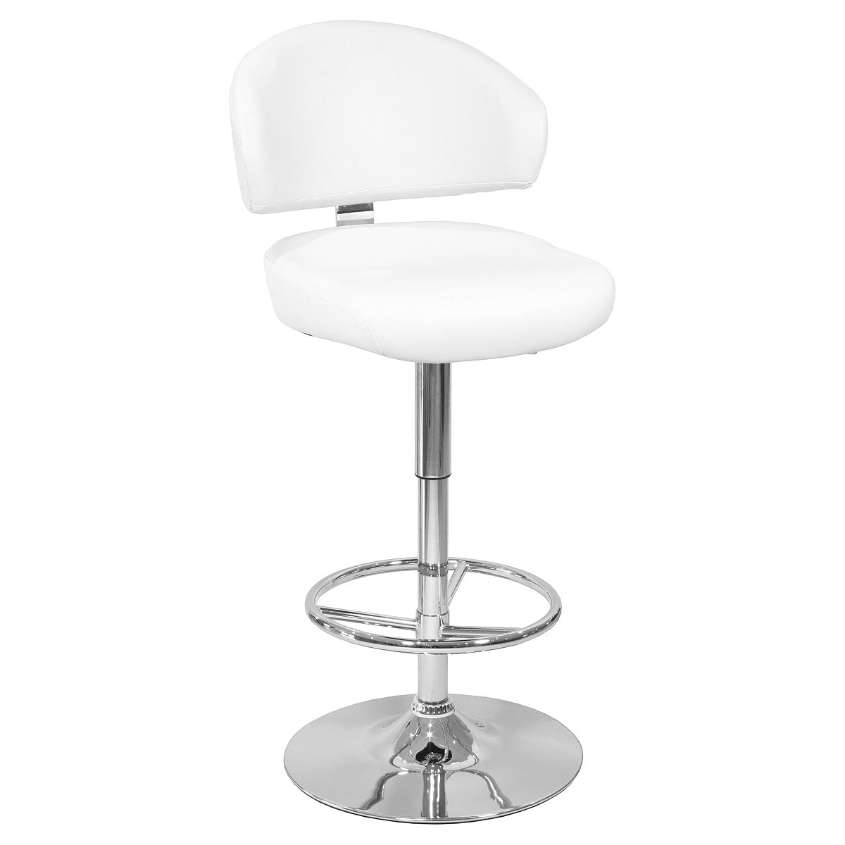 Febland Casino Bar Stool Adjustable Faux Leather FU287