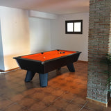 Cry Wolf Slate Bed Indoor Pool Table - Black - 6ft & 7ft - Home Games Room