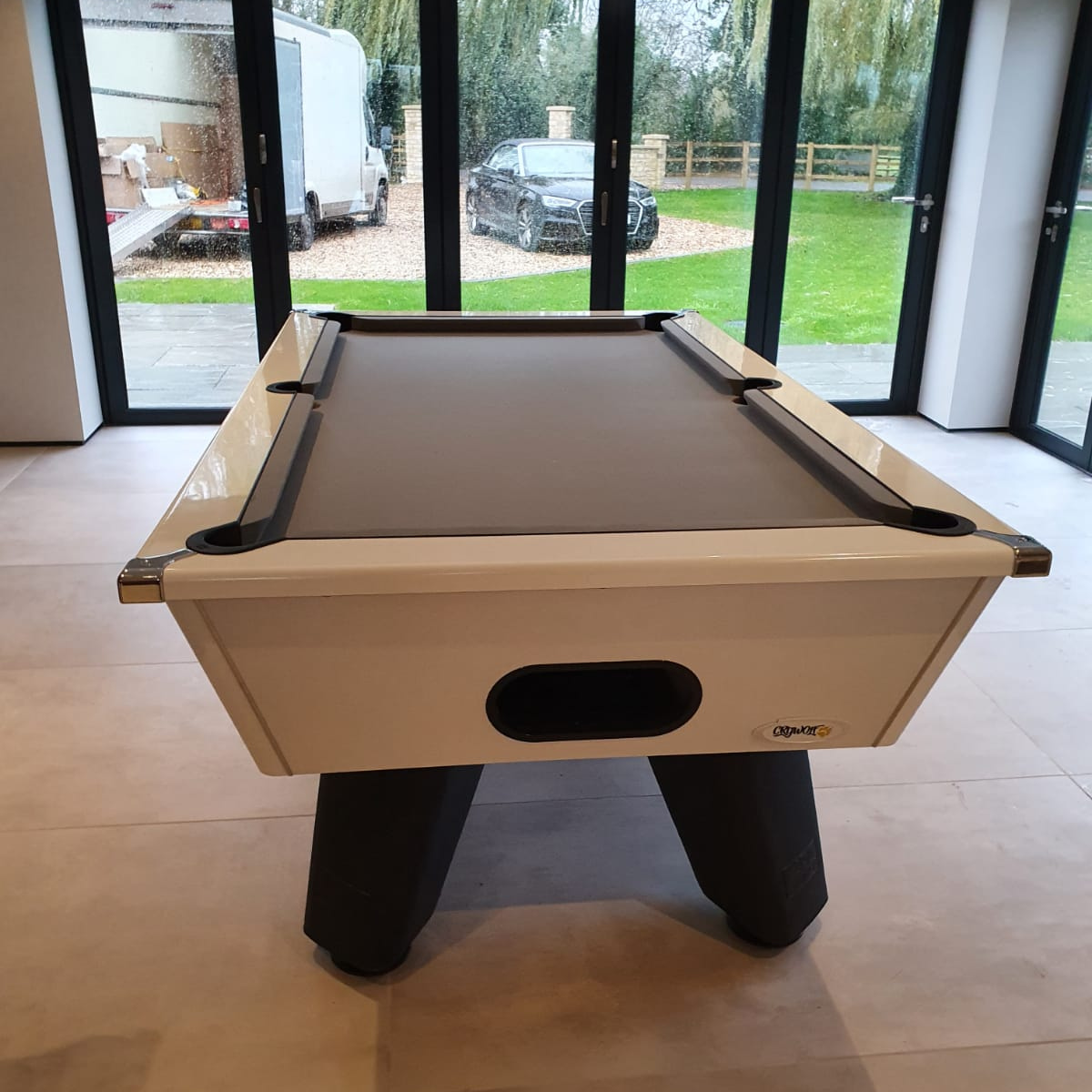 Cry Wolf Slate Bed Indoor Pool Table - White - 6ft & 7ft - Home Games Room