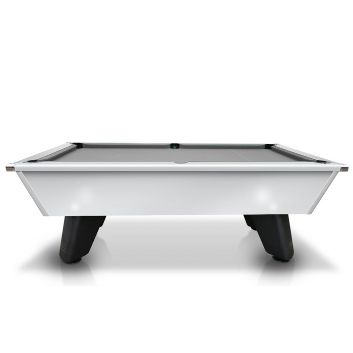 Cry Wolf Slate Bed Indoor Pool Table - White - 6ft & 7ft - Home Games Room