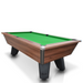 Cry Wolf Slate Bed Outdoor Pool Table - Dark Walnut - 6ft & 7ft - Home Games Room