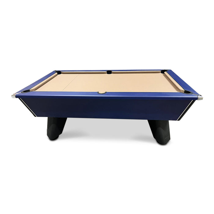 Cry Wolf Slate Bed Outdoor Pool Table - Midnight Blue - 6ft & 7ft