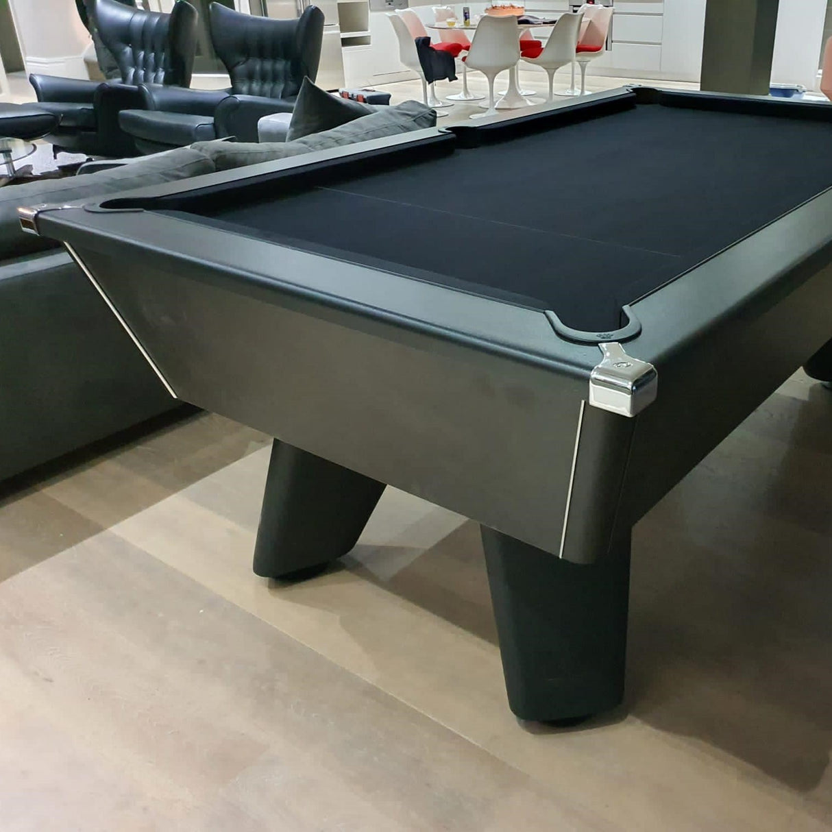 Cry Wolf Slate Bed Indoor Pool Table - Black - 6ft & 7ft - Home Games Room