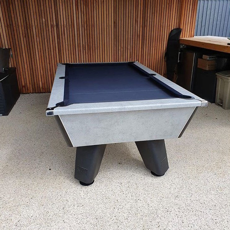 Cry Wolf Slate Bed Outdoor Pool Table - Urban Grey - 6ft & 7ft - Home Games Room