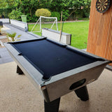 Cry Wolf Slate Bed Outdoor Pool Table - Urban Grey - 6ft & 7ft - Home Games Room