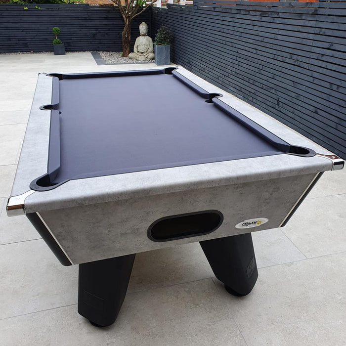 Cry Wolf Slate Bed Outdoor Pool Table - Urban Grey - 6ft & 7ft - Home Games Room