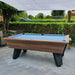 Cry Wolf Slate Bed Outdoor Pool Table - Dark Walnut - 6ft & 7ft - Home Games Room