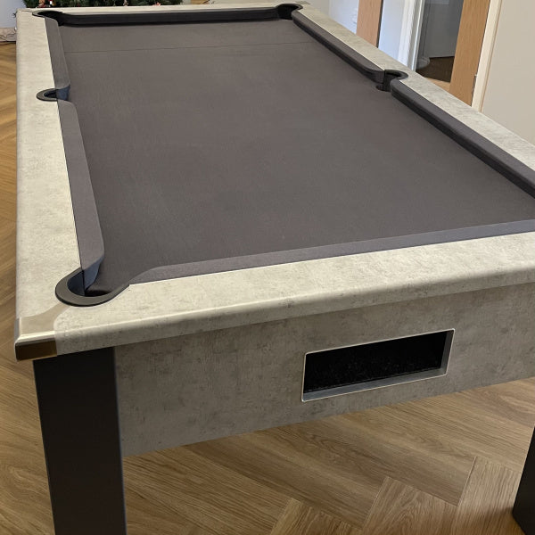 FMF | Spirit Tournament Slate Bed Pool Table | Chicago Concrete