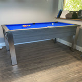 FMF | Spirit Tournament Slate Bed Pool Table | Metallic Graphite Grey