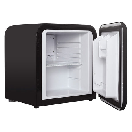 Husky Retro Mini Fridge Black