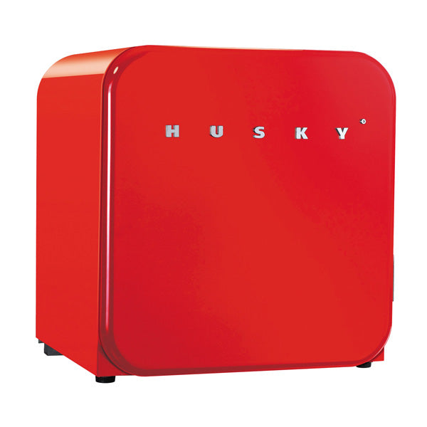 Husky Retro Mini Fridge Red