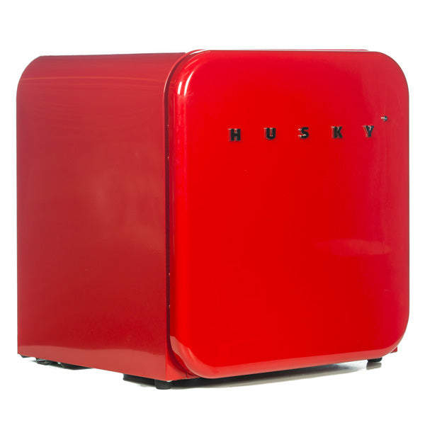 Husky Retro Mini Fridge Red