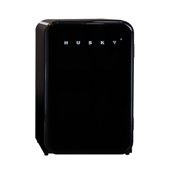 Husky Undercounter Retro Fridge Black