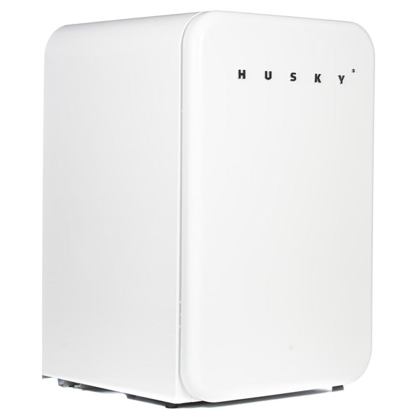 Husky Undercounter Retro Fridge White