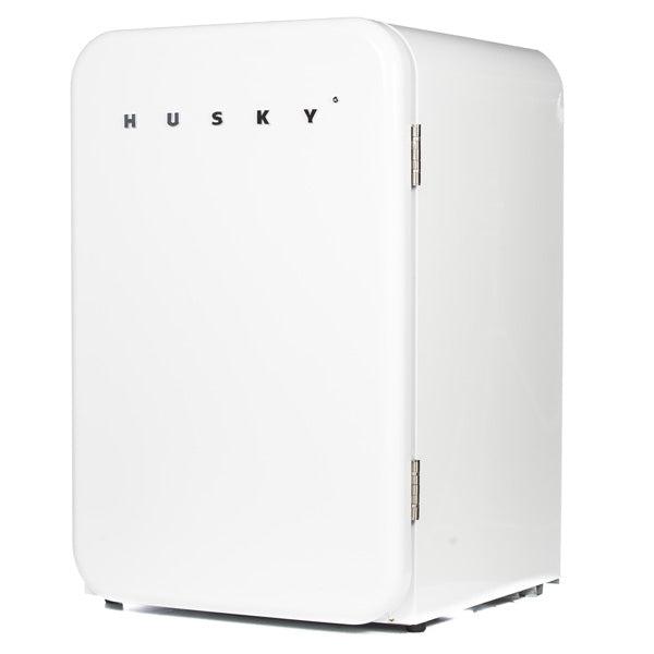 Husky Undercounter Retro Fridge White