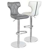 Febland Ava Bar Stool Adjustable Faux Leather FW1095