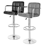 Febland Coco Bar Stool Adjustable Faux Leather FW889