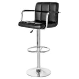 Febland Coco Bar Stool Adjustable Faux Leather FW889