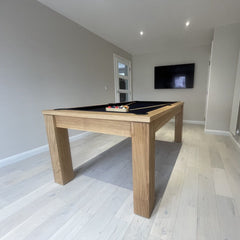 FMF | Elixir Slate Bed Pool Dining Table | Natural Oak