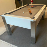 FMF | Spirit Tournament Slate Bed Pool Table | White