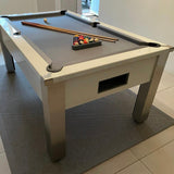 FMF | Spirit Tournament Slate Bed Pool Table | White