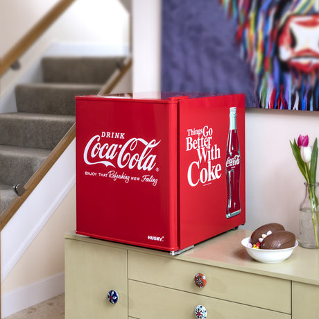 Husky Coca-Cola Mini Fridge