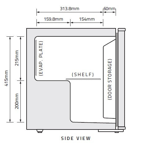 Husky London Mini Fridge